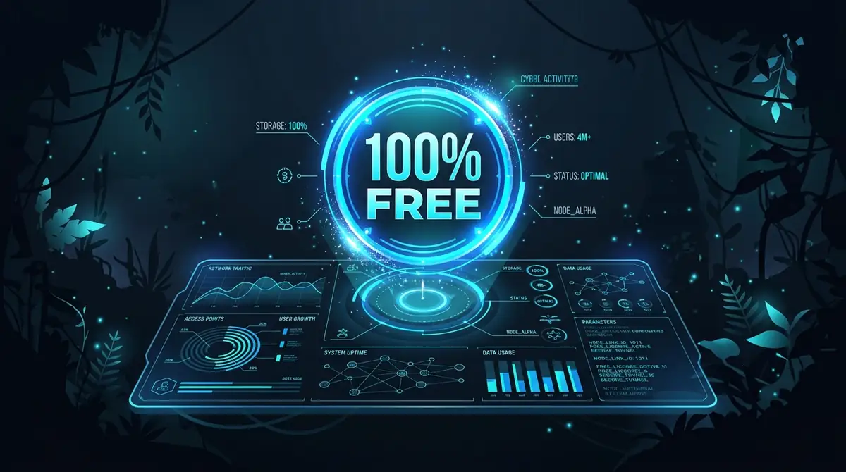 Holographic display showing safe play icons