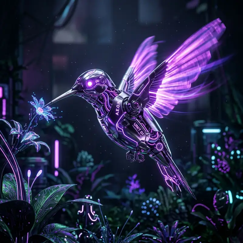 A.E.O.N the robotic hummingbird